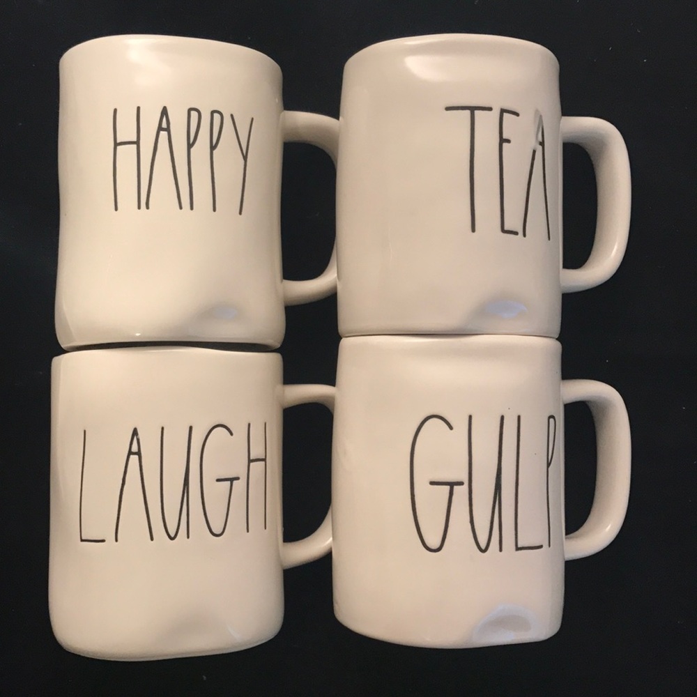 Rae Dunn Mugs TEA & GULP